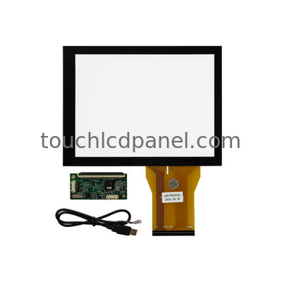 comprar 6.5' 'Ecrã táctil PCAP capacitivo projetado com tratamento anti-reflexo para equipamentos industriais online manufacture