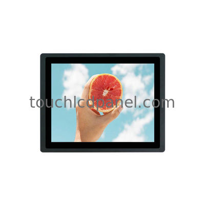 comprar Monitor touchscreen de 12,1 polegadas 1024x768 com moldura de liga de alumínio embutida externamente para painéis de controle industrial online manufacture
