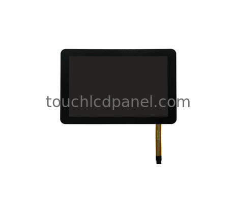 400 Nits 10.1in LCD Display Panel com 3 camadas 4 Wire Resistive Touch Panel para Flush Mount