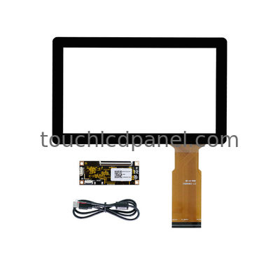 8 polegadas Widescreen projetado capacitivo touchscreen vidro para painel de toque