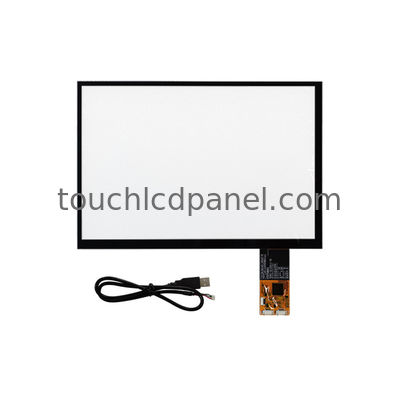 Vidro temperado 10,1 polegadas Multi Touch PCAP touchscreens com ILITEK touch controller