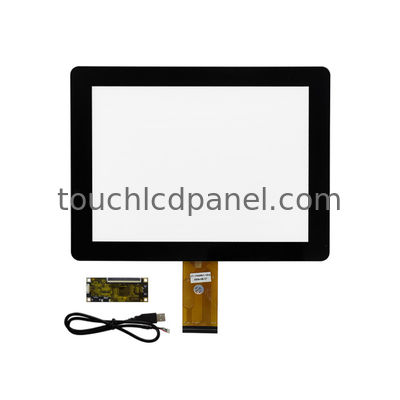 10 Ponto 10,4 polegadas Painel de tela sensível ao toque para vidro sensível ao toque com resolução automática