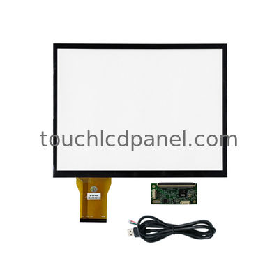 Projeto de painel de vidro PCAP com toque capacitivo de 12,1' com tratamento anti-reflexo para a escrita à mão