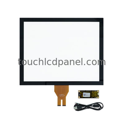 17 polegadas de superfície flush 5: 4 relação de aspecto multi-touch PCAP touch Glass