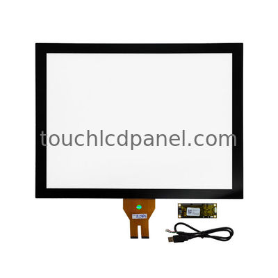 Ecrã PCAP Multi Touch de 19 polegadas com controlador ILI2510 Compatível com Windows Android Linux