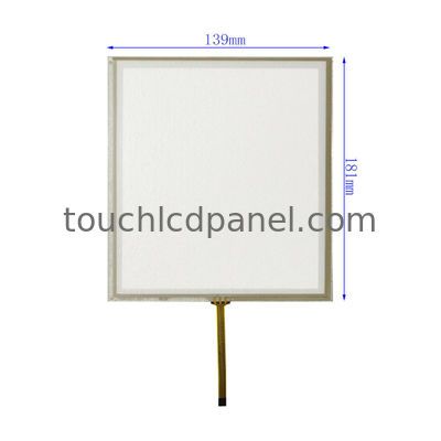 8 polegadas 163 mm x 121 mm Área ativa Resistivo touchscreen monitor com 73% de transmissão
