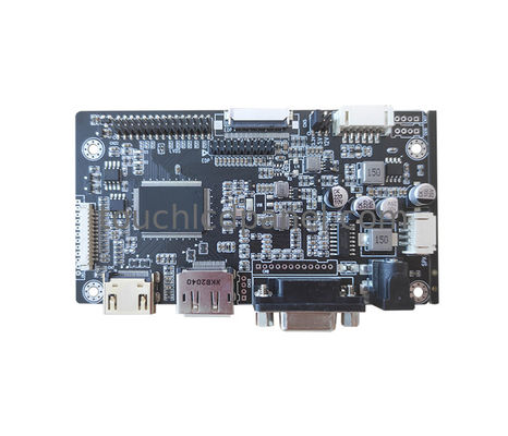 Tabela de AD de nível industrial com portas de entrada HDMI e VGA para monitores de temperatura de funcionamento LVDS e EDP