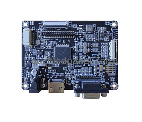 HDMI VGA para painel LCD de 40 pin FPC ou 30 pin LVDS com 8V-25V Analogue To Digital LCD AD Board Solutions
