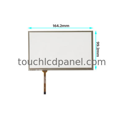 Painel de toque resistivo de 7 polegadas com filme ITO sobre camadas de vidro ITO para painel LCD 1024 x 600 800 x 480