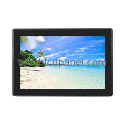 10.1 1280 x 800 polegadas Multi touchscreen monitor com quadro incorporado 500 Nits USB HID