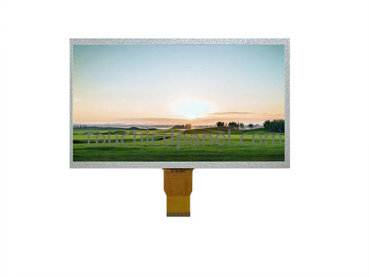 10.1 polegadas Painel LCD de resolução 1024x600 para aplicações profissionais 500 nits Brilho