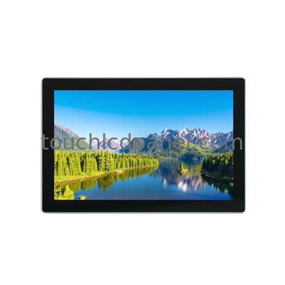10.1 polegadas Monitor de tela sensível ao toque com 1280 x 800 pixels Resolução 350 Nits Brilho e temperatura de funcionamento ampla