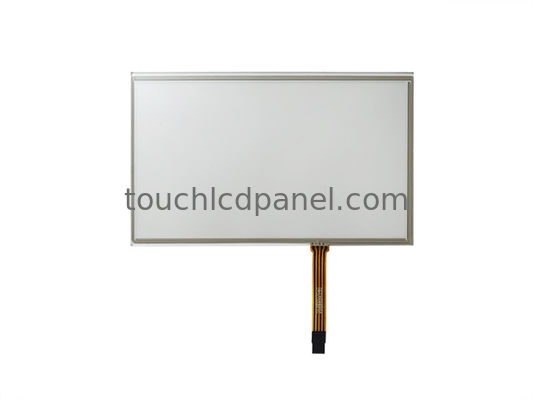 Painel de toque resistivo de 10,1 polegadas e 4 fios com cabo de conexão de 4 pinos e 2,54 para painel LCD widescreen com resolução de 1024x600 ou 1920x1080