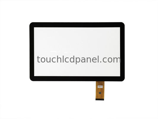 15Painel táctil PCAP anti-UV de 0,6 polegadas para ambiente externo com tratamento de superfície anti-brilho