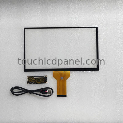Sobreposição de tela de toque capacitiva projetada de vidro sobre vidro ILITEK2511 de 11,6 polegadas para painéis de controle industriais e médicos