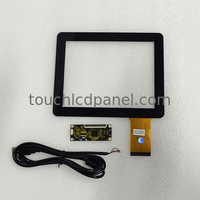 8.0-inch Multi Touch Capacitive Touch Glass Com Plug and Play USB Interface para fornecer controle de toque preciso e durabilidade