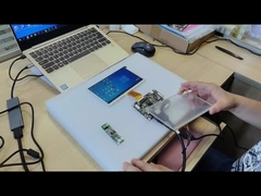 8 polegadas 163 mm x 121 mm Área ativa Resistivo touchscreen monitor com 73% de transmissão