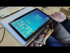 15Painel táctil PCAP anti-UV de 0,6 polegadas para ambiente externo com tratamento de superfície anti-brilho