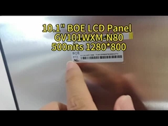 BOE GV101WXM-N80 painel LCD de 10,1 polegadas com 500 nits de brilho para painéis de controle industriais