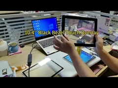 Sobreposição de toque capacitivo multitoque de 10,4 polegadas para painel LCD de 10,4