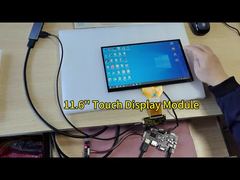 Painel TFT-LCD Full HD de 11,6 polegadas com vidro multitoque